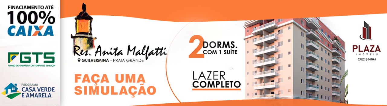 APTO 2 DORM 1 SUÍTE NA VILA GUILHERMINA EM PRAIA GRANDE